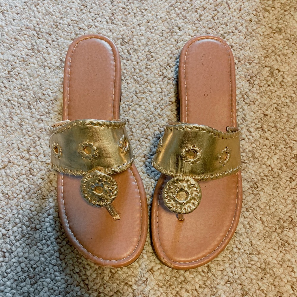 Gold Sandals